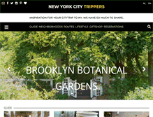 Tablet Screenshot of newyorkcitytrippers.com